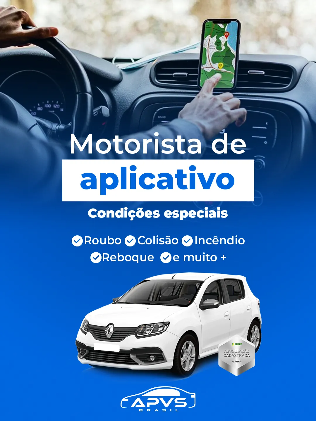 Cliente da Proteção Brasil protegendo seu veículo